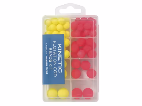 Kinetic Flotation Cod Beads Kit 72pcs