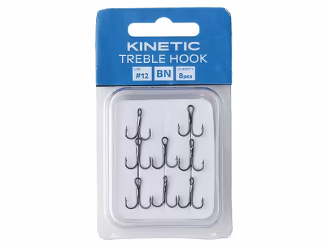 Kinetic Treble Hook 8pcs