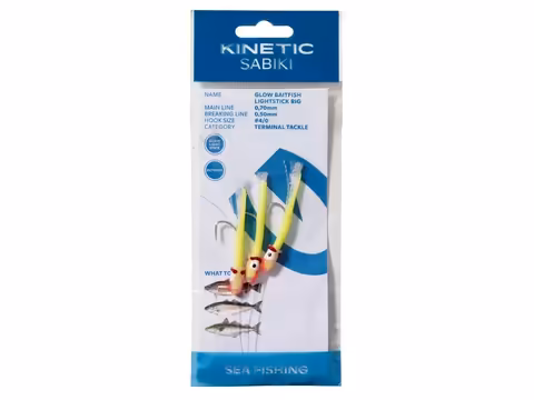 Kinetic Sabiki Glow Baitfish Lightstick (outlet)